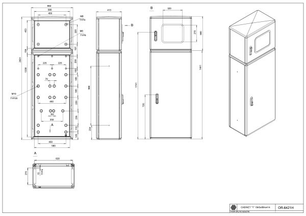 OR-6421H Cab. 1/415 (1945*684*415)